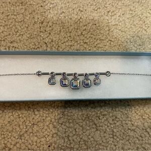 Touchstone Crystal Square Up Necklace